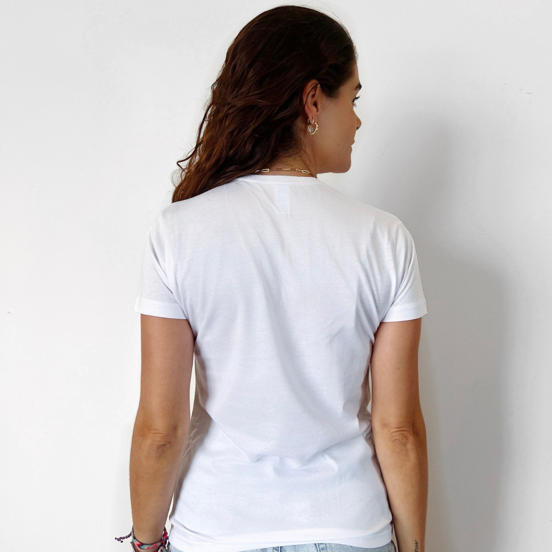 T-shirt blanca - Mujer